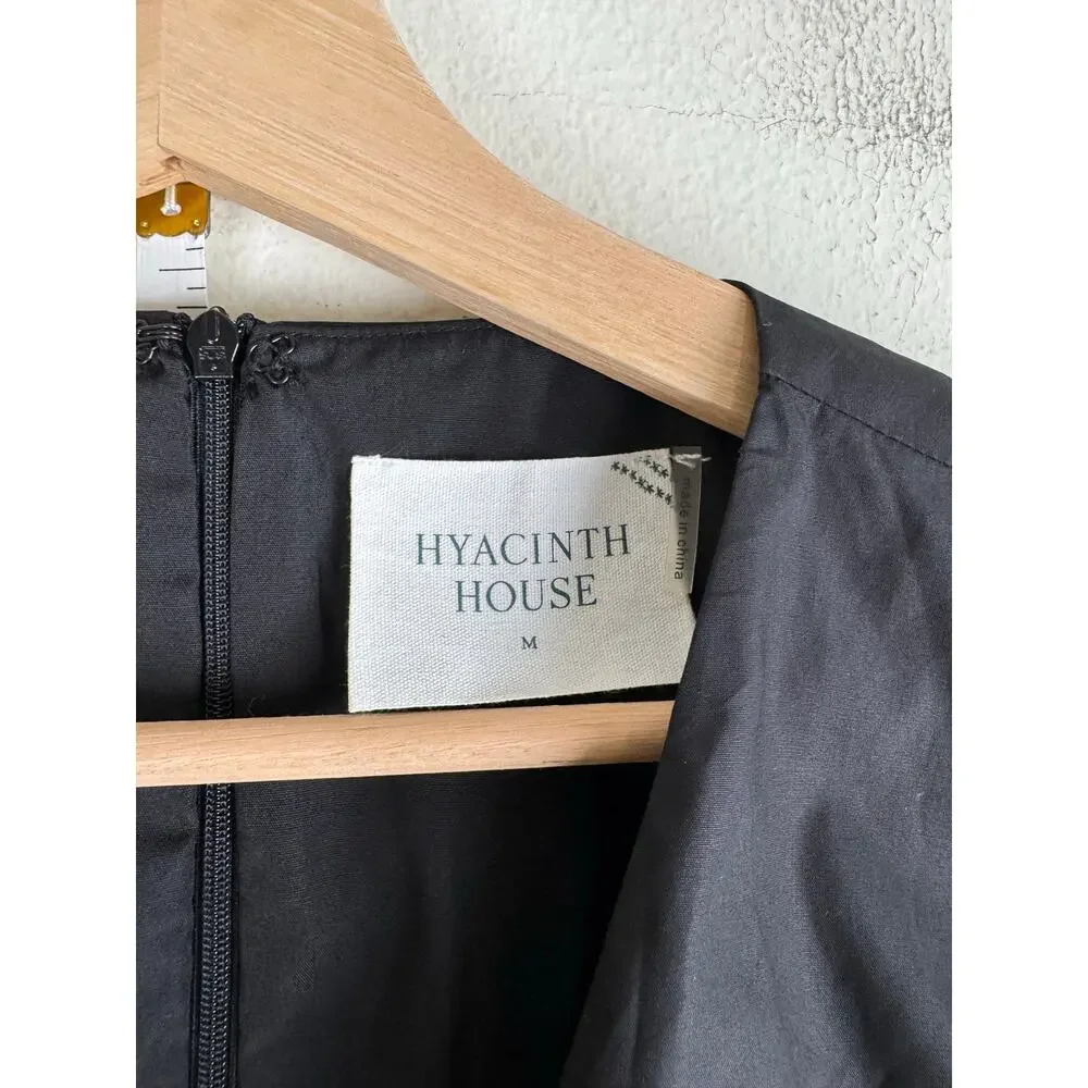 Tuckernuck Black V-Neck Peplum Blouse